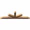 Ekena Millwork Saratoga Smooth Timber Gable Bracket, Western Red Cedar, 96"W x 28"H x 5 1/2"D x 5 1/2"F, 7/12 Pitch GBW096X28X0606SAR00SWR - alternate 3